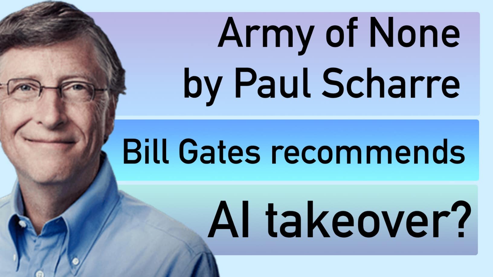army of none paul scharre bill gates book review